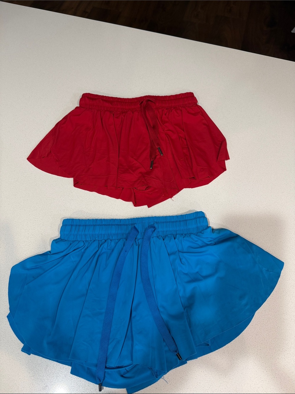 Liberty Pro Red & Blue Girls' Athletic Skorts